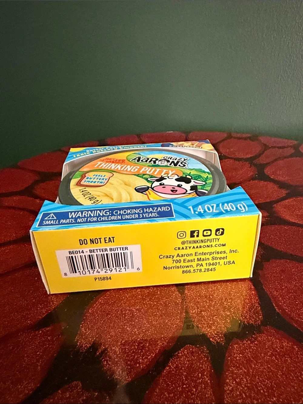 Aaron’s Better Butter Thinking Putty